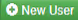 The New User button